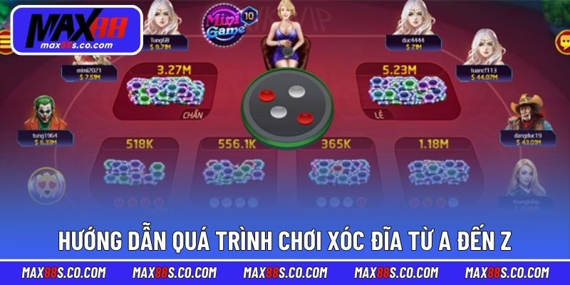Hướng dẫn toàn bộ quá trình chơi xóc đĩa từ A đến Z